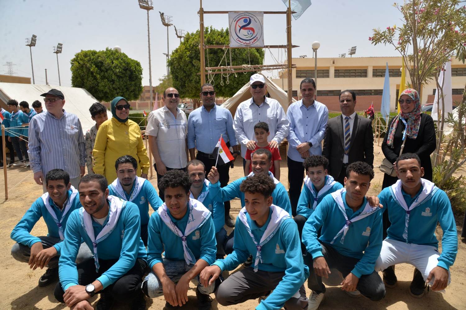 محافظ أسيوط يشهد ختام الأنشطة الكشفية بالمنتدى الرياضي بمدينة أسيوط الجديدة بمشاركة 25 مركز شباب